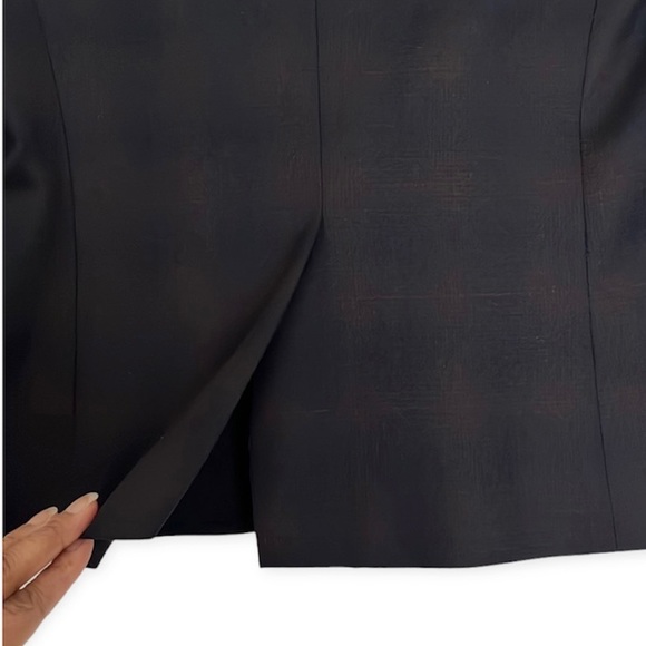 Theory Wool Plaid Blazer - Picture 5 of 10